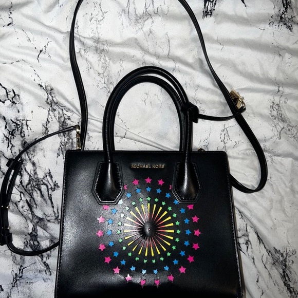 Michael Kors Mercer Medium Modern Disco leather crossbody - Picture 5 of 5